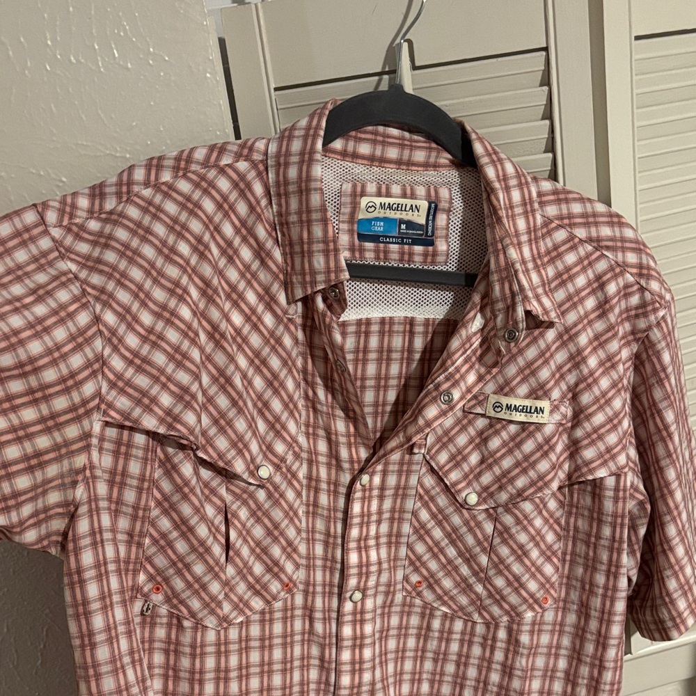 Magellan Outdoors Men's Plaid Button Down Shirt